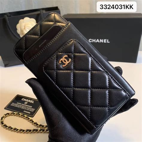 chanel laptop cover|chanel phone bag with chain.